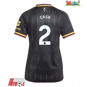 Aston Villa Matty Cash #2 Segunda Equipación Mujer 2026-27 Manga Corta